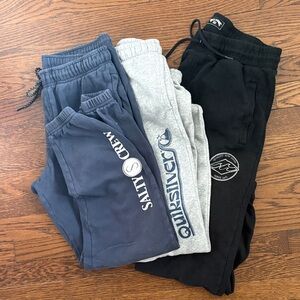 Salty Crew Men's Joggers - Black, Gray, Navy